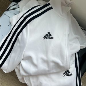 Adidas Women’s White Tracksuit